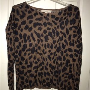 Sheer sweater size small from Loft