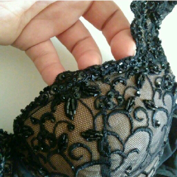 🚫SOLD🚫Marciano Beaded Bra Bellydance Burlesque - Picture 2 of 3