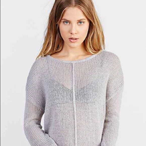 🌫 One Teaspoon 🌫 grey knit sweater 😍😍 - Picture 4 of 4