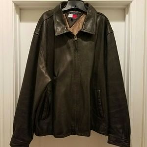 Tommy Hilfiger Leather Coat