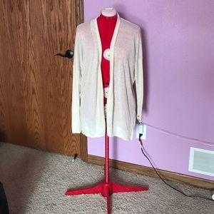 Cream cardigan