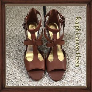 Ralph Lauren heels - brown size 10