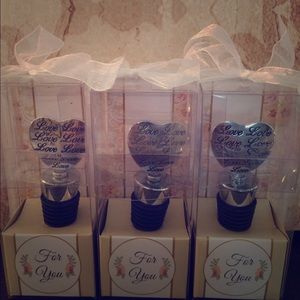 SET 64 Wine Stoppers / Wedding Gift