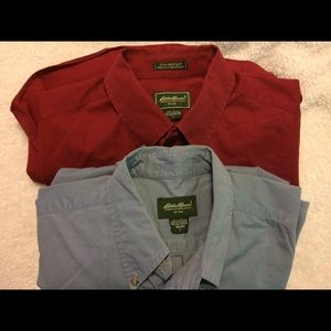 Men's Eddie Bauer Button down Shirts (2)