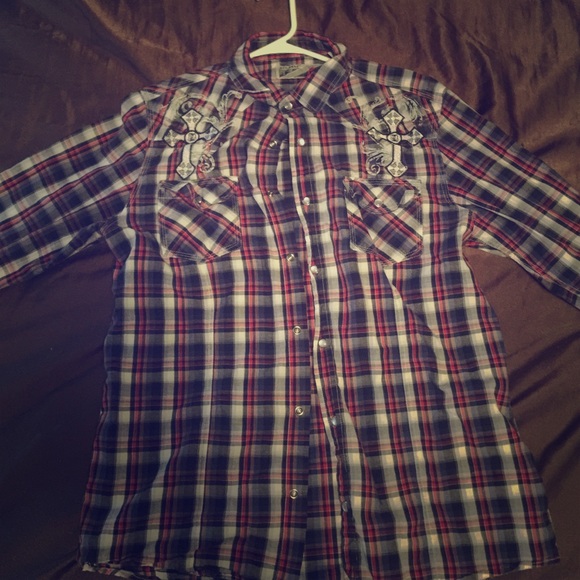 Flannel button up - Picture 1 of 2