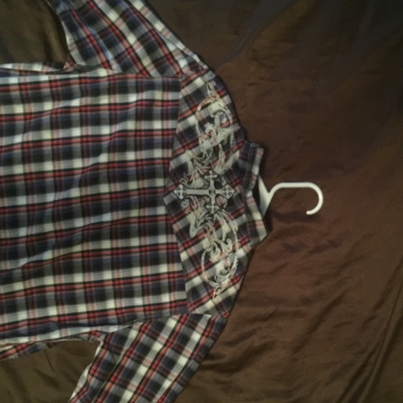 Flannel button up - Picture 2 of 2
