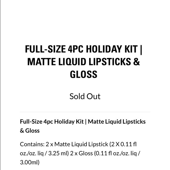 Kylie Full Size Four Piece Holiday Set - Picture 3 of 4