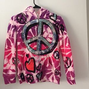 Colorful peace jacket