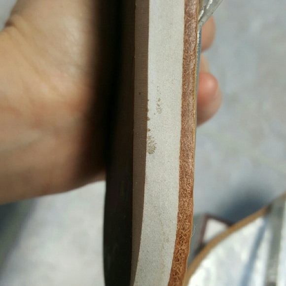 AUTHENTIC Coach Devlynn Metallic Sandals - Picture 3 of 4