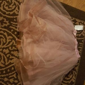Mauve tulle skirt
