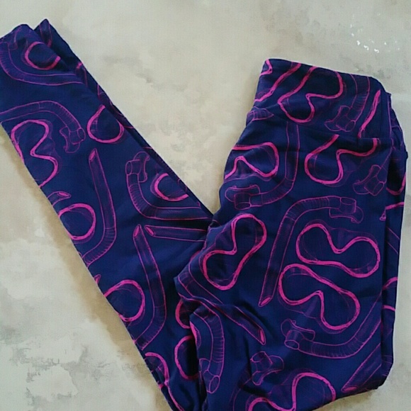 Lularoe Snorkle OS Leggings NWT - Picture 2 of 2