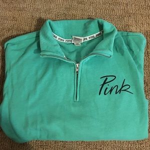 Victoria Secret Pink Quarter-Zip Size Small