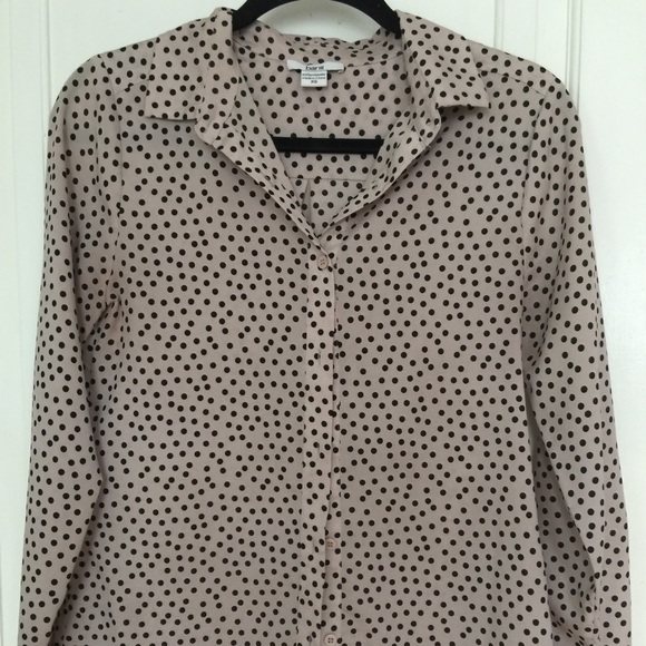Bar III Long Sleeve Blouse