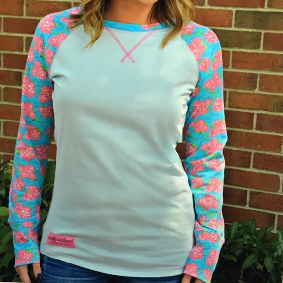 Simply Southern Raglan Tee 🌺