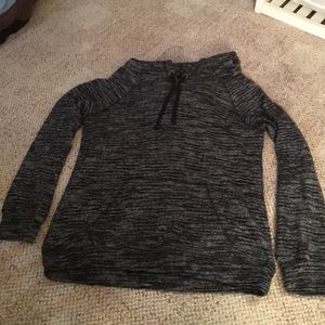 Black Striped Forever 21 Hoodie