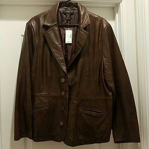Brown Leather Jacket