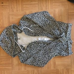 Composition Print Hoodie