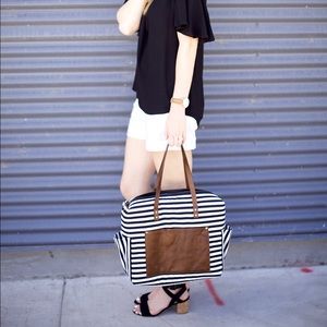 Seaport Stitches Diaper Bag