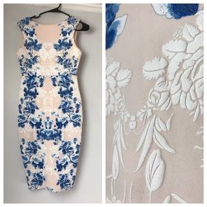 Gorgeous blush floral dress