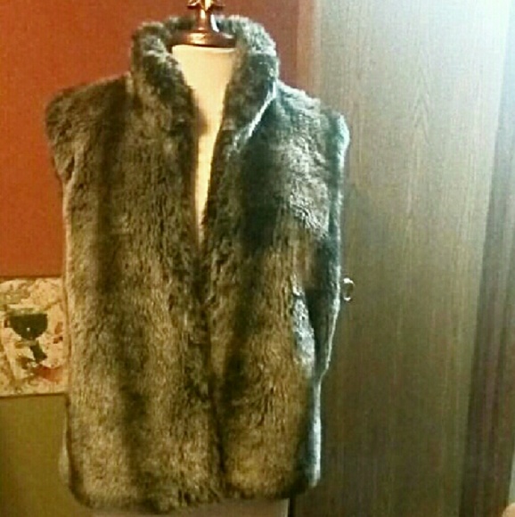 Beautiful faux fur vest