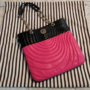 Henri Bendel Quilted Zip Tote