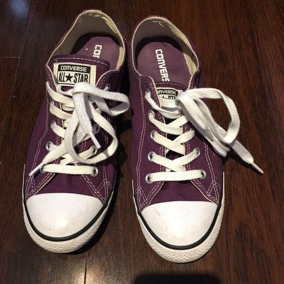Purple converse