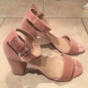 Jcrew 2016 velvet heels