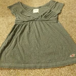 Hollister babydoll shirt