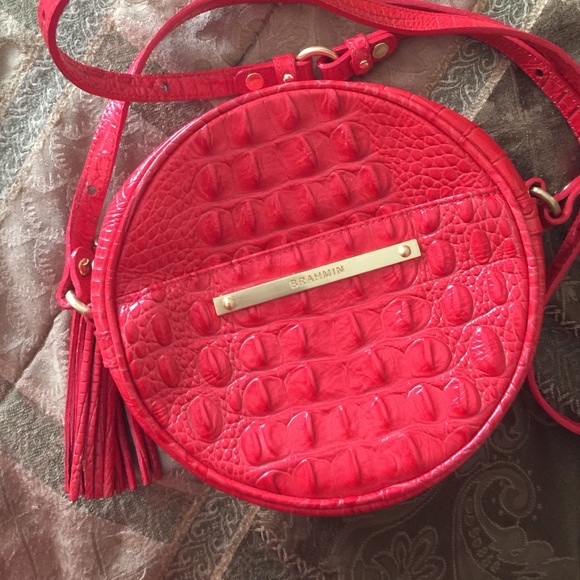 Brahmin Crossbody candy apple Res