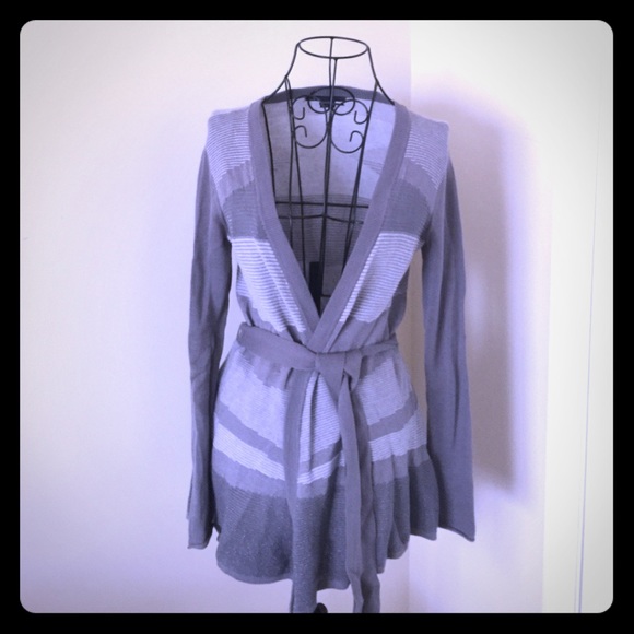 A/X belted cardigan