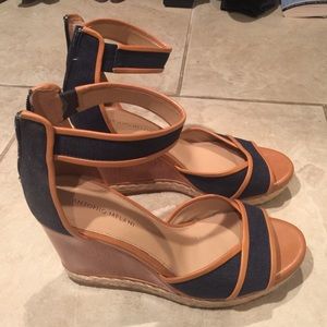 Antonio Melani 2016 ankle strap wedges