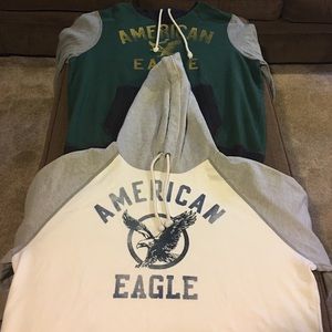 Two American Eagle Sweatshirts