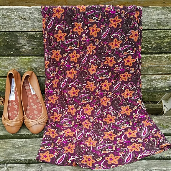 Paisley skirt