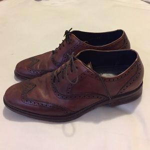 Cole Haan Brown Oxford Wingtip, Size 8