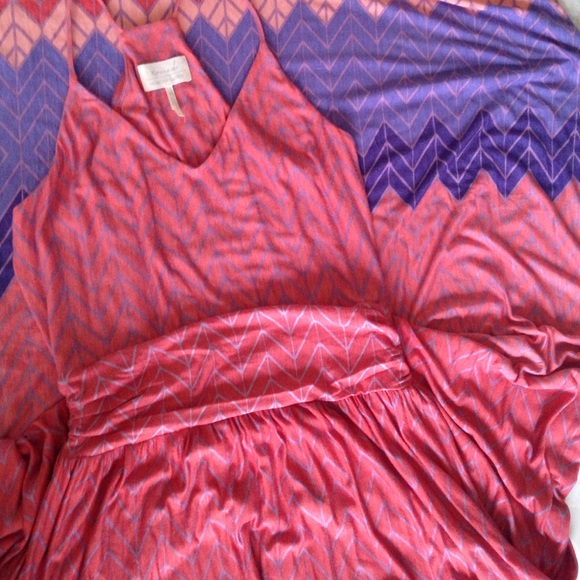 💥Sold💥Anthropologie  Sunfall Maxi Dress - Picture 4 of 4
