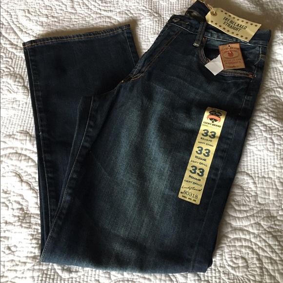 Lucky Brand 181 Relaxed Straight Leg Jean