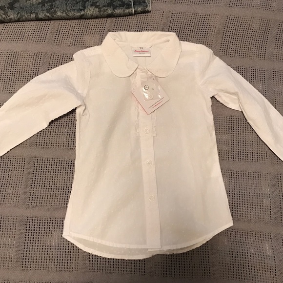 Hanna Andersson button down blouse 4t