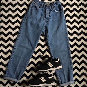 Vintage L.L. Bean tapered mom jeans