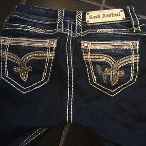 Rock Revival Size 25 Mel Ankle Skinny Jeans --NFS