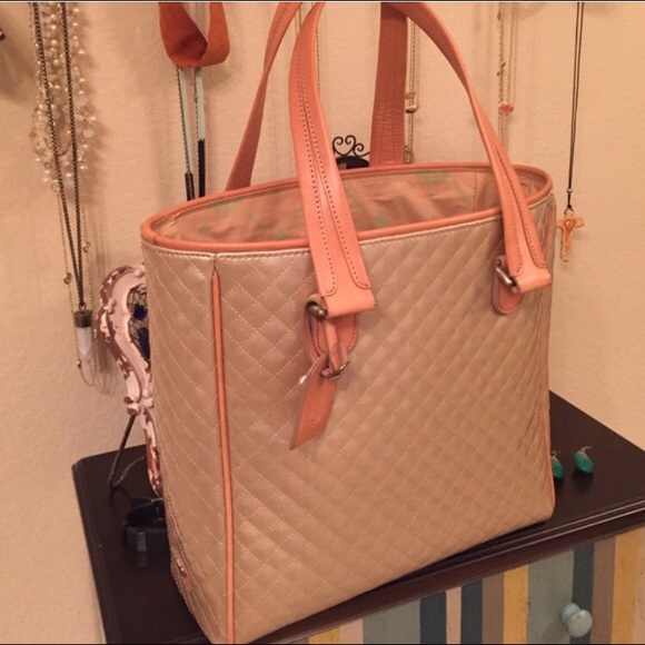 Brand new candy crush Consuela tote in champagne