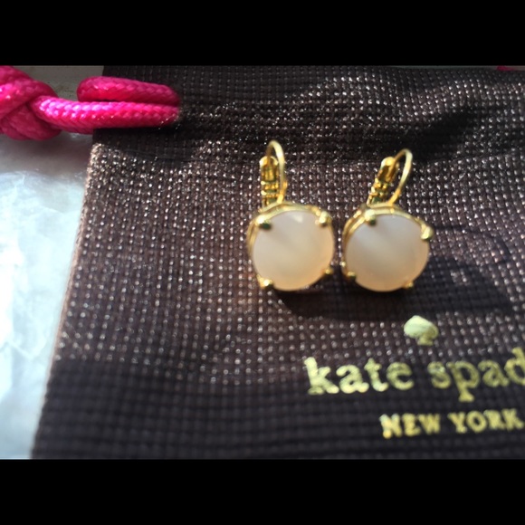 Kate spade leverback earrings