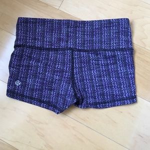 Lululemon wunder short sz 4