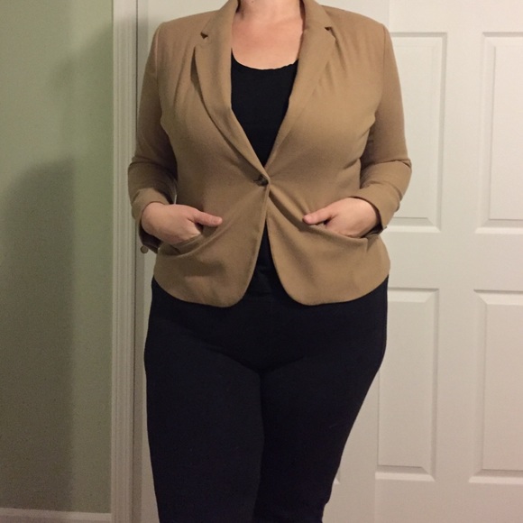 Khaki blazer