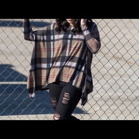 Plaid Sweater