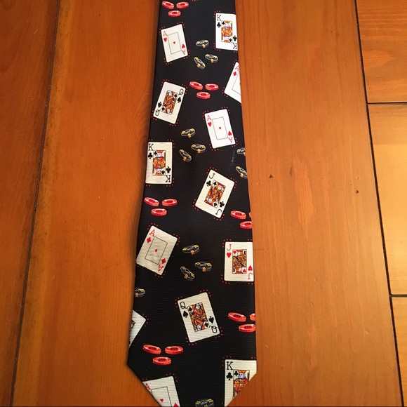Neck tie - Poker theme