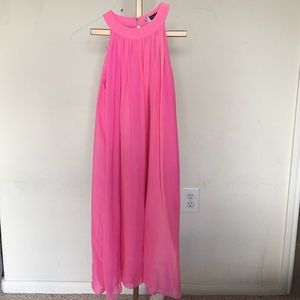 Raoul hot pink dress neon hot pink dress