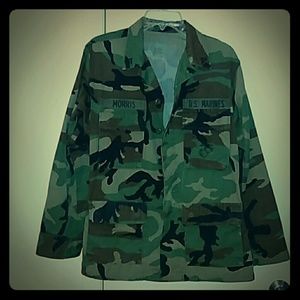 U.S. Marine Issued Camo Jacket - size small