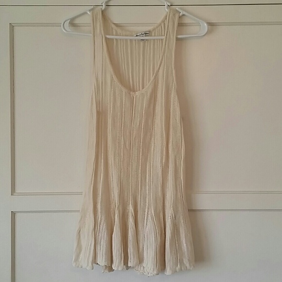 Peplum layer slip tank/tunic