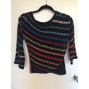 Nic + Zoe Striped Sweater