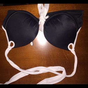 Victoria's Secret Black Push Up Bikini Top